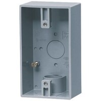 未来工業 未来 露出スイッチボックス(防滴プレート用) PVR221L PVR221L 1個