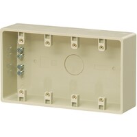 未来工業 未来 露出スイッチボックス(2号コネクタ無) PVR4J PVR4J 1個