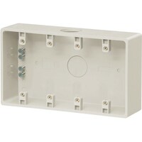 未来工業 未来 露出スイッチボックス(2号コネクタ無) PVRA4M PVRA4M 1個