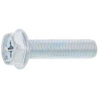 サンコー SUNCO 三価ホワイト(+)フランジ小ネジB5D7 3×10 (900本入) 0000000B0030010003 1箱(900本)