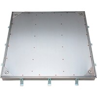 カネソウ カネソウ フロアーハッチ 張物用 屋内外用 密閉形(防水・防臭形) ステンレス製 ボルト固定式 MSEMP350HANDORUTSUKI 1組(1個)