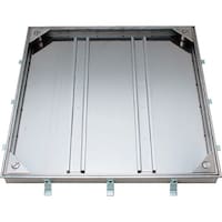 カネソウ カネソウ フロアーハッチ 充填用 屋内外用 密閉形(防水・防臭形) ステンレス製 ボルト固定式 MSEMM450HANDORUTSUKI 1組(1個)