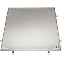 カネソウ カネソウ フロアーハッチ 張物用 屋内外用 密閉形(防水・防臭形) ステンレス製 ボルト固定式 MSXMP450HANDORUTSUKI 1組(1個)