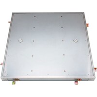 カネソウ カネソウ フロアーハッチ 張物用 屋内用 一般形 アルミニウム+ステンレス製 ステンレス目地 テーパ構造形 MATIP450HANDORUNASHI 1組(1個)