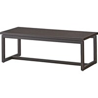 トラスコ中山 TRUSCO ウッドテーブル 1200X500X410 ダークブラウン CLA1200DBR 1台