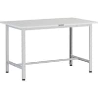 トラスコ中山 TRUSCO 軽荷重作業台VAE型抗ウィルスポリ天板 1200X750XH740 ホワイト色 VAE1200W 1台