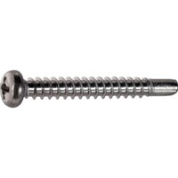 トラスコ中山 TRUSCO ナベ頭タッピングねじ 2種ガイド付BRP ステンレス M5X35(G=5) 100本入 ヘキサゴンパック S0430535 1袋(100本)