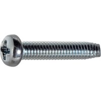 トラスコ中山 TRUSCO ナベ頭低トルクねじ 三価白 Sタイプ 全ねじ M5×8 320本入 ヘキサゴンパック S0480508 1缶(320本)