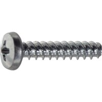 トラスコ中山 TRUSCO バインド頭低トルクねじ 三価白 Pタイプ M3×8 1000本入 ヘキサゴンパック S0580308 1缶(1000本)