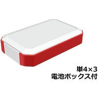 タカチ電機工業 タカチ IP67防水ハンドヘルドケース WH12528F3WR 1台