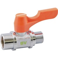 アソー ASOH 内ネジ×外ネジ(PT×PF)(RoHS指令相当品) PT1/8(内)×PF1/4(外) BV1012R 1個