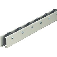 トラスコ中山 TRUSCO ホイールコンベヤ ゴムライニングΦ40X9 P50X2000 V40G502000 1台