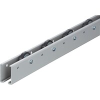 トラスコ中山 TRUSCO ホイールコンベヤ ゴムライニングΦ40X9 P100X1800 V40G1001800 1台