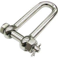 水本 水本 ステンレス ロングSBMシャックル SUS316 呼び22mm SBML22316 1個