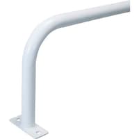 カネソウ カネソウ 駐輪パイプ スチール製 焼付塗装 自転車・バイク盗難防止用 JPE24A 1本