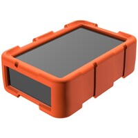 タカチ電機工業 タカチ 耐衝撃シリコンカバー付プラスチックケース LCT145HNDO 1個