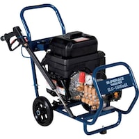 スーパー工業 スーパー工業 電動パワーユニット式高圧洗浄機 SLC1505eGX コンパクト&カートタイプ SLC1505EGX 1台