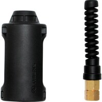 TRIENS TRIENS 耐火花ホース用金具カバー+樹脂スプリング付固定金具 RSPKB 1個
