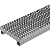 カネソウ カネソウ スチール製グレーチング プレーンタイプ かさあげ型 側溝用 HSY5960B 1枚