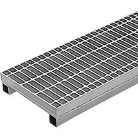 カネソウ カネソウ スチール製グレーチング プレーンタイプ かさあげ型 自由勾配側溝用 HSV93950B 1枚