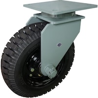 ヨドノ ヨドノ 牽引用ノーパンクタイヤ 自在車付 車輪径408mm UCTRJ4.00X8 1個