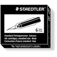 ステッドラー ステッドラー 210998)万年筆 カートリッジインク ブラック 4809 1本