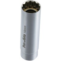 スエカゲツール ProAuto マグネチックスパークプラグソケット 12PT 9.5mm 14mm 163T142 1個