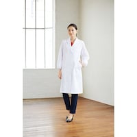 フォーク FOLK 女子医療衣長袖 ホワイト BL 25021ABL 1枚