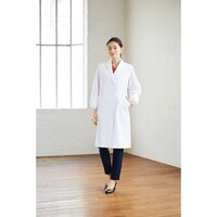 フォーク FOLK 女子医療衣長袖 ホワイト M 25021AM 1枚
