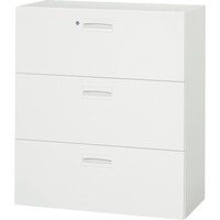 ダイシン DAISHIN 壁面収納庫3段引出し各段ダイヤル錠タイプ V945311DD 1台