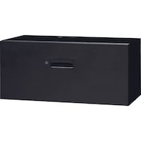 ダイシン DAISHIN パーソナルロッカー用1段引出書庫 ブラック色 L945104DB 1台