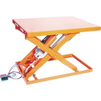 トラスコ中山 TRUSCO テーブルリフト500kg(電動BねじDC24V)650×950mm HDLL5069VD2 1台