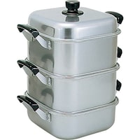 エムテートリマツ エムテートリマツ アカオアルミ角蒸二重30cm 006898030 1個