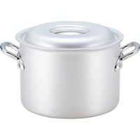 エムテートリマツ エムテートリマツ 業務用マイスターアルミ半寸胴鍋24cm 031591024 1個