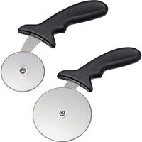 エムテートリマツ エムテートリマツ MTI黒プラ柄ピザカッター大 PC04 027708002 1個