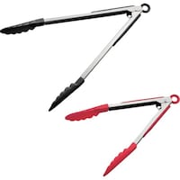 エムテートリマツ エムテートリマツ ナイロン万能トング12吋(赤)ストッパー付 KBKE0119 070566004 1本