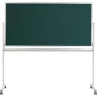 馬印 馬印 マジシリーズ両面脚付スチールグリーン無地黒板 MS36TDN 1台