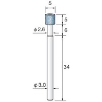 アルゴファイルジ アルゴファイル ビトリファイドCBNボラゾン#170 5X5 Φ3軸 SD050503N 1本