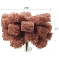 ナカニシ ナカニシ ファイバーインサイドサンダー 2本入 φ70×30×軸φ6 #240 49036 1Pk(2本)