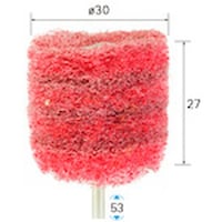 ナカニシ ナカニシ ファイバーサンダー 5本入 φ30×27×軸φ3 #180 48616 1Pk(5本)