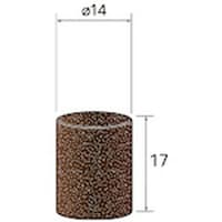 ナカニシ ナカニシ キャップサンダー 20個入 円筒型 φ14×17 #280 49823 1Pk(20本)