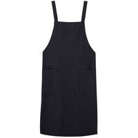 サーウ゛ォ サンペックス エプロン 撥水 作業用 飲食店 イベント 無地 ブラック F A1935 1枚