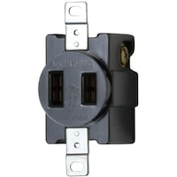 明工社 明工 機器用2P30A埋込コンセント P:83.5 楕円 MU2813T01 1個