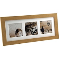 ケンコー・トキナー Kenko 1250165 写真立て ましかく窓フレーム3窓ナチュラル PSMS3NA PSMS3NA 1枚