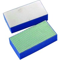 柳瀬 ヤナセ 電着ダイヤスポンジシート 全面電着 50x100x25 #100 DKSA6 1本