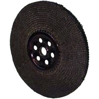 柳瀬 ヤナセ サイザルクローズドバフ 240x100x25.4 ブラック CSB240B 1個