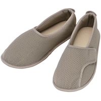 徳武産業 あゆみ 内履き 早快マジックレギュラー グレー S(20.5ー21.5CM) 25020110021 1足