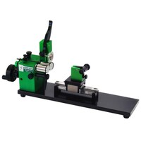 新潟精機 SK 偏心度測定システム 振れ測定 対象ワークΦ1ーΦ8 ロングベース/スリットローラー(小径用)/リニアキャリア ROG355LS 1個(1台)