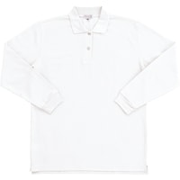 クロダルマ クロダルマ レディース長袖ポロシャツ ホワイト S 25441L90S 1着