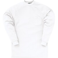 クロダルマ クロダルマ 長袖Tシャツ ホワイト 4L 25443904L 1着